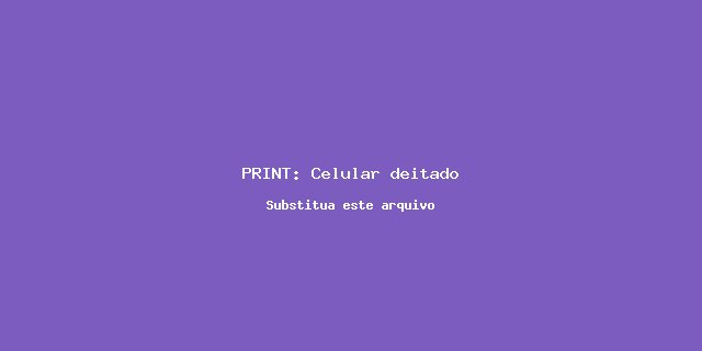 Sistema no celular deitado